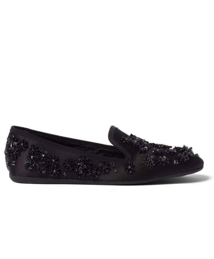 Black satin slipper program